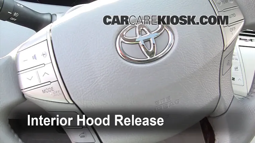 2008 Toyota Avalon Limited 3.5L V6 Hood